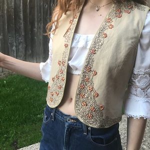 Beaded vest